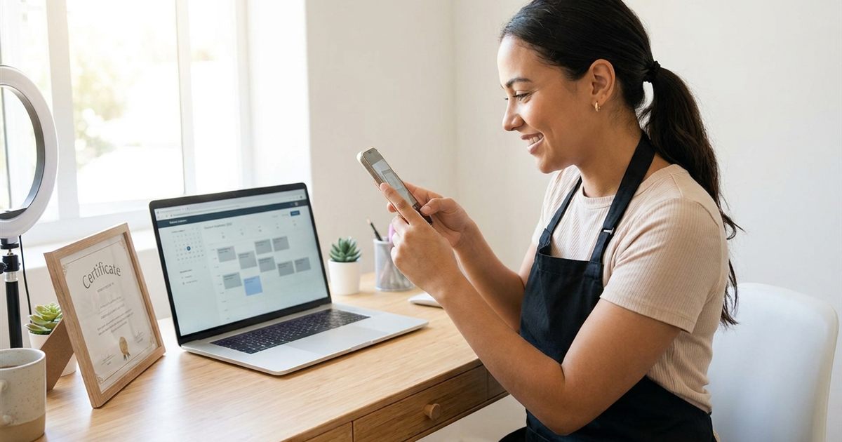 How To Show Your Lash Certificate Online